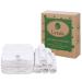 Lorandos 100 % cotton terry frote reusable baby cloths (25x15cm - white) perfume -free washable ultra -like and super absorbent square flannel waves