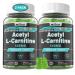 Boost Energy Naturally Acetyl L-Carnitine 500mg Gummies with Alpha-Lipoic Acid 400mg B5 B12 Vitamin C | Acetyl L Carnitine Supplement for Energy Focus| Vegan 120 Chews 60 Servings 60 Count (Pack of 2)