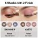 FV Eyeshadow Pen - Long-Lasting Waterproof Cream Glitter Stick in Smoky Gray Shimmer 06 | Highly Pigmented Wrinkle-Free Finish for Eye Makeup - Buy Online on GoSupps.com