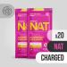 Keto//OS NAT Raspberry Lemonade Charged Exogenous Ketones - BHB Salts Supplement (20 Count) | Energy Boost for Men and Women - Buy Online on GoSupps.com