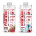 MuscleMeds Carnivor Protein Hydration RTD Refreshing Ready to Drink 30g Isolate Protein Lactose Free Sugar Free Electrolytes Halal Certified Rocket Pop Berry Blast16.9 Fl Oz Liquid (Pack of 2) Combo 16.9 Fl Oz (Pac