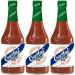 Crystal Hot Sauce Louisiana's Pure Hot Sauce 6 oz (Pack of 3) Hot,Hot Sauce 6 Fl Oz (Pack of 3)