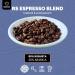  King's Coffee RS ESPRESSO BLEND by King's Coffee - Extra Strong - Slow and Gentle Roast - Very Low Acid - 1kg Whole Bean - Buy Online on GoSupps.com