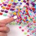 1782pcs Self Adhesive Gems & Rhinestones Stickers for Crafts - Assorted Shapes & Multicolor Jewels Bling - Buy Online on GoSupps.com
