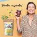 Origeens Organic Yerba Mate Tea with Lemon and Ginger 200g - Le Tonique | Energizing Detox Drink with Organic Unroasted Yerba Mate Leaves | Ginger Lemon Flavor - Buy Online on GoSupps.com