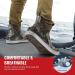 Piscifun Men's Waterproof Fishing Deck Boots - Anti-Slip Rubber, Neoprene Lining, Camo 10 - Buy Online on GoSupps.com