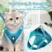 Adjustable Breakproof Cat Dishes with Leash - Soft & Durable for Cats Small Dogs & Rabbits - 1.35m Leash Included - Buy Online on GoSupps.com