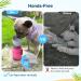 Pecute Dog Water Bottle - Foldable Safe & Non-Toxic 850ml for Dogs | Perfect for Outdoor Activities Training & Travel - Pink XL - Buy Online on GoSupps.com