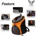 Dog Carrier Backpack for Small Medium Sized Dogs Rucksack Skylight Design Lightweight Breathable Material Built-in Safeguard Buckle for Hiking Cycling 31 cm L x 22 cm W x 32 cm H Black - Buy Online on GoSupps.com