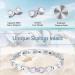 Jeracol Titanium Steel Magnetic Bracelet for Women - Infinite Love Design | 3800 Gauss Magnets | Silver-Scallop | Includes Remove Tool & Gift Box - Buy Online on GoSupps.com