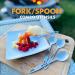 Tapirus Stainless Steel Classic Sporks Set of 4 - Camping, Hiking, Backpacking - Heavy Duty, Fire Proof - Long Handle, Reusable, Travel Case - Buy Online on GoSupps.com