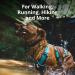Luffwear Flagline Dog Harness with Handle - Adjustable Light Reinforced for Small Dogs (56 69 cm) - Blue Dusk - Buy Online on GoSupps.com