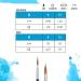 Princeton Aqua Elite Series 4850 Synthetic Kolinsky Watercolor Brush - Long Round 8 - Buy Online on GoSupps.com