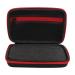 Entatial Hair Shaving Bag Waterproof Razor Storage Bag for QP2520/90/70(Black Red)