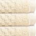 AR LINENS 100% Cotton Wash Cloth Pack of 12 - Soft Face Towel Set | Natural Ring Spun Cotton | 12x12 inches | Brick Design Navy, White & Beige | Bathroom Essentials - Buy Online on GoSupps.com