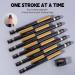 Crayon de maquillage pour les yeux crayon paupi res - Ensemble de maquillage pour les yeux anti-taches | Stylo sourcils de 12 couleurs assorties avec taille-crayon pour adultes femmes et h - Buy Online on GoSupps.com