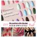 Buy Dusty Pink Press on Nails - Short Oval Acrylic Fake Nails for Women - Reusable & Glossy - 24 Pcs Medium Almond Soft Gel False Nails - Buy Online on GoSupps.com
