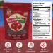 North Bay Produce Dried Cranberries 5oz - Gluten Free Vegan Healthy Snacks - Resealable Bag - Perfect for Kids and Adults - Buy Online on GoSupps.com