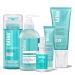 Bliss Acne-Prone Skin Bundle - Clear Genius Toner Body Spray Spot Treatment BHA Salicylic Acid and Clarifying Peel & Cleanser