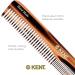 Kent Brushes Handmade Combs Range 6T Medium Size Coarse and Fine Comb for Women A-Tortoiseshell 1 Count (Pack of 1) - Buy Online on GoSupps.com