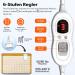Sinnlein Electric Foot Warmer - 6 Temperature Levels & Timer | Overheating Protection & Auto Switch-Off (Beige) - Buy Online on GoSupps.com