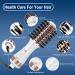 Travel Hair Dryer Brush Mini Hot Air Brush One Step Hair Styler Volumizer | Nano Titanium 2 Inch Hair Trends - Buy Online on GoSupps.com