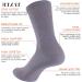 RTZAT Merino Wool Athletic Calf Socks - 3 Pack (Black/Blue/Grey) - Men Women Medium - Buy Online on GoSupps.com