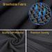 TICONN Black Neck Gaiter Face Cover - Breathable Sun & Wind-Proof for Skiing, Fishing, Hiking & Cycling - Buy Online on GoSupps.com