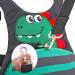 Toddler Leash with Anti Lost Wrist Link - Black Baby Backpack Child Harness - Buy Online on GoSupps.com