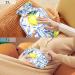 Hot Water Bottle with Cover - 1L Small for Pain Relief | Bed Hand & Feet - BPA-Free Lemon Fruits Design - Buy Online on GoSupps.com