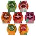 Do Goodly Sauce Pick N Mix - Create Custom Dips Combo with 6+ Flavours - Smashed Pea Superstar Salsa Tomato & Bean Beetroot Nocho Cheese Red Pepper Curry Sauce - Pack of 4