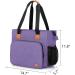Luxja Embroidery Project Carrying Bag - Purple | Embroidery Kits Storage - Buy Online on GoSupps.com