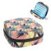 Women's bonds Storage pockets Stillpad Halter Tropical Palm Coconut Tree Pattern Portable Period Kit Bag Feminine product bag for women girls color4