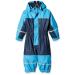 Playshoes Unisex Kid's Regen-Anzug Mit Fleece-futter Warm Waterproof Mud Suit Rainwear 92 navy jumpsuit