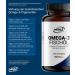 High-Dose Omega 3 Capsules - 300 Fish Oil Capsules with 2000mg EPA & DHA - Sustainable & Purified - Buy Now! - Buy Online on GoSupps.com