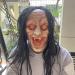 Long Hair Ghost Horror Devil Mask Halloween Mask Scary Challenge Games Evil Costume Halloween Cosplay Party Decoration Props