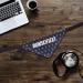 Buy printplanet Dog Scarf - Customizable Name/Text Trees Dark Blue - Size L | Perfect for Stylish Dogs - Buy Online on GoSupps.com