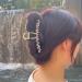 VOCOSTE Hair Clip Classic Faux Crystal Bow Tie Hair Clip for Women Gray - Buy Online on GoSupps.com