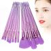 12 Piece Makeup Brush Set | Soft Dense Hair Brushes for Foundation Powder & Eyeshadow | International Shipping Available - Buy Online on GoSupps.com