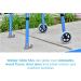 NOVA Walker Glide Skis - Universal Fit - Gray (1 Pair) - Buy Online on GoSupps.com