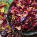 Edible 'Over The Rainbow' - 50g- Yellow & Orange Marigold Red and Pink Rose Purple Mallow Blue Cornflower Dried Flower Petal Mix - Food Grade - Culinary - Cake - Bake - Decoration (336)