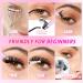 wiwoseo Lash Clusters Natural Individual Lashes Individual Cluster Lashes Russian Eyelash Clusters 8-16MM Natural Look Lashes Individual Eyelashes D Curl Lashes for Beginners - Buy Online on GoSupps.com