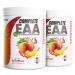 EAA powder 2x500g Ice Tea Peach - 12 500mg of essential amino acids incredibly tasty & refreshing - Complete EAA with all 9 EAAS including Histidin - EAA Vegan Amino acids Pulver - Amino Workout Drink Peach 500 G (2 SPALL)