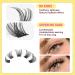 DIY Wispy False Lash Clusters for Natural Look - Individual 3D Eyelash Extensions (YE14) - Buy Online on GoSupps.com