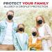  30 PACK 5-Ply Disposable Face Mask - Premium Material and Comfortable Fit for Safe and Effective Protection - Buy Online on GoSupps.com