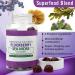 Sambucus Elderberry & Sea Moss Gel Gummies with Bladderwrack, Burdock, Vitamin C, D & Zinc - Immune Support for Adults & Kids - Vegan, Gluten-Free, Kosher, Non-GMO - 60 ct - Buy Online on GoSupps.com