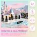 Spring Summer Pastel Gel Nail Polish Kit - 20 Trend Colors + Top & Base Coat - MEFA Macaron Series for Women - Buy Online on GoSupps.com