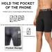 YUSHOW Men's Compression Shorts with Pocket - Quick Dry Spandex Sports Running Underwear - Black, Medium - Buy Online on GoSupps.com