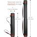 VViViD 25  - 40.75  inch Black Telescoping Storage Tube  with Carrying Strap  for Posters  Documents  Art  Blueprints  and More - Buy Online on GoSupps.com