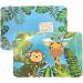 CounterArt Dinosaurs & Jungle Reversible Plastic Placemat Set - 4 Pack - Made in USA - Buy Online on GoSupps.com